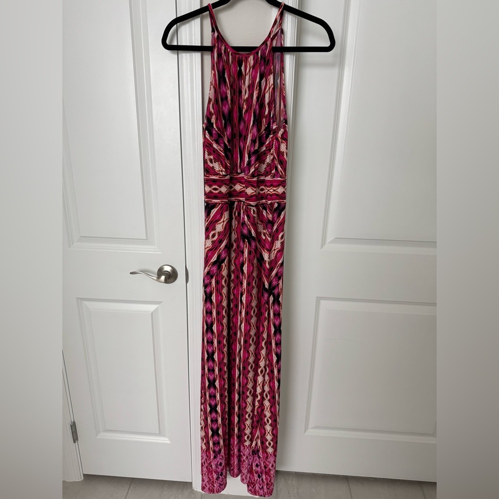 Maxi pink London Times Dress Size 12